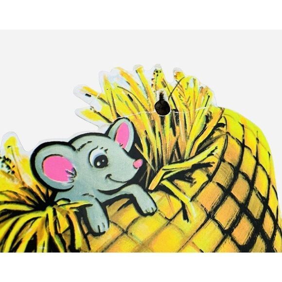 Vintage 1980 Beistle Large 52" Scarecrow Jointed Die Cut Halloween Fall Autumn - Picture 4 of 8